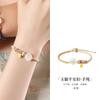 Pulseira de Casal com Fivela de Segurança da Sorte em Prata Esterlina S925 de Fujian e Guangdong para Mulheres, Pulseira Trançada em Jade Branco Estilo Chinês, Presente de Qixi