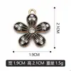 Acessórios de Flor de Ouro Kc Exquisitos e Diversos Transfronteiriços, Venda Direta do Fabricante, Pulseiras, Colares, Pingentes, Charms, Joias DIY, Podem Ser Misturados em Atacado