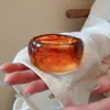 Pulsera Geométricamente Manchada de Resina Dopamina Colorida, Lujo Ligero, Pulsera de Nicho de Gama Alta, Pulsera Versátil Transfronteriza Europea y Americana