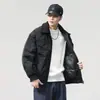 Jaqueta de algodão estilo workwear retro americano old money para homens, nova jaqueta quente e espessa da marca da moda inverno 2026