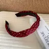 Diadema Trenzada Retorcida Estilo Coreano Lunares Estampado de Leopardo Top Alto Calavera Diadema para Mujer Otoño Temprano Nuevo Lavado de Cara Pinza para el Cabello Accesorios para el Cabello