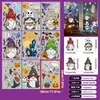 Pegatinas de Pared Personalizadas de Halloween, Pegatinas Transfronterizas Pequeñas de Huella de Mano Sangrienta, Decoración de Fondo para Fiesta de Halloween, Pegatinas Estáticas