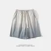 Shorts de Algodão Puro Estilo Novo para Homens, Shorts Casuais de Cinco Pontos, Shorts Esportivos, Shorts Grandes de Algodão Puro Cor Sólida, Shorts de Praia, Conversível