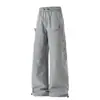 Nova Calça Casual Masculina Primavera 2026 Marca Tendência Calça Workwear Resistente à Água Toque de Pele de Gelo Calça Longa Casual Tendência