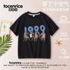 Camiseta de Verano Casual de Algodón con Estampado Periférico de Taylor Swift para Niños