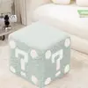 Taburete Pequeño con Forma de Hongo, Taburete Bajo para Uso Doméstico, Sofá de Sala de Estar, Taburete para Mesa de Café, Cojín para Sentarse, Taburete para Cambiar Zapatos, Creativo y Lindo, Banco para Habitación de Niñas