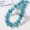 Cuentas de vidrio de concha bicolor de floración fresca diy hecho a mano lindo pulsera pulsera collar material con cuentas al por mayor