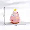 Novos micro-paisagens transfronteiriças Papai Noel boneco de neve decorações DIY acessórios para pendurar bola de cristal pequenos enfeites de Natal
