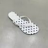 Sapatos Femininos 2026 Tendência Dopamina Bolinhas Rasteirinhas Chinelos 2026 Verão Outdoor Férias Sandálias de Praia