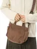 Yuezi Moda Estilo Japonés Casual Bolso Cruzado Pequeño Bolso Tote Unisex Bolso de Mano Elegante Bolso Portátil para Exteriores para Teléfono