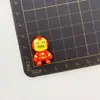 Dibujos Animados Brillantes Serie de Héroes Avengers Accesorios de Resina DIY Funda para Teléfono Móvil Tocado Pasador Agujero Hebilla de Zapato Parche