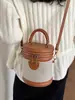 Bolso tipo cubo tote minimalista y de moda transfronterizo para mujer, nuevo bolso de hombro casual de moda para el día a día 2026