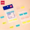 Etiquetas de Índice para Delicatessen 25903 Três Cores Notas Adesivas 6 Adesivos/Folha 8 Folhas/Saco Etiquetas de Número de Página Papel Índice