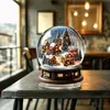 Adornos de Escritorio Acrílicos Populares Navideños y de Halloween Transfronterizos, Decoración de Atmósfera Festiva de Comercio Exterior, Manualidades Decorativas Regalos