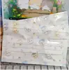 Mascarillas para Adultos con Estampados de Dibujos Animados Lindos, Ji Yi Xiaoba, Protección Desechable de Tres Capas, Empaquetadas Individualmente