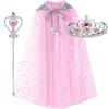 Traje con capa de Aisha Ropa de actuación de Halloween y Navidad Vestido brillante para niños Juguetes de Año Nuevo Regalos para niños