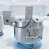 Caldera con Camisa de Vapor Tanque Mezclador de Acero Inoxidable Grado Alimenticio con Bomba Rotor de Descarga Calentamiento Eléctrico Esterilizador Comercial