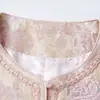 Nueva chaqueta bordada estilo chino para mujer, adecuada para madres de mediana edad y mayores, top elegante estilo Chanel para primavera y otoño 2026, ropa de otoño tradicional china para mujer