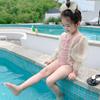 Traje de baño para niñas Super Fairy Traje de baño para niños Verano Nuevo estilo Traje de baño para niñas estilo occidental Bikini de verano Traje de baño de manga larga