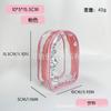 Funda Protectora de Muñeco de Felpa de Jardín Tejido Ligero Sp Labubu Bolso para Cochecito de Fiesta Sentado Bolso Cruzado Ita Estampado 15cm