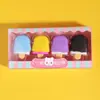 Caja de Regalo de Dulces Creativa Borrador Papelería Estudiantil Premios Regalo Dulce de Postre Simulado Goma de Dulce Caja de Regalo Linda
