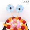 Decoración para hornear pasteles con polvo de oro de color frío Flor de estrella Multi-Amor Tarjeta de papel Enchufe