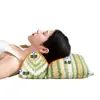 Almohada de cáscara de trigo sarraceno, almohada triangular integrada, para uso doméstico, proporciona soporte para el cuello, adecuada para adultos, viene en juego y es desmontable