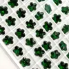 Decorações de Nail Art Esmeralda, Strass com Base Pontuda, Corações Octogonais Irregulares em Formato de Coração, Strass Deslumbrantes em Formato de Ovo de Pombo, Strass para Nail Art no Atacado