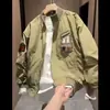 Uniforme de Béisbol Estilo Americano de Moda 2025 para Hombre Primavera y Otoño Nueva Tendencia Moda Casual Chaqueta Chaqueta Ropa para Hombre