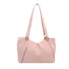 Bolso de lunares de estilo relajado y gran capacidad para mujer, nuevo bolso de hombro casual para el día a día 2026, bolso tipo tote para estudiantes universitarios