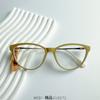 Nuevas gafas TR90 de Internet Celebrity Ins Little Red Riding Book con el mismo estilo de ojo de gato de Corea del Sur, con el mismo estilo de montura, se pueden equipar con miopía al por mayor.