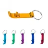 Abrebotellas de Cerveza Portátil Llavero 4 en 1 Bolsillo Aluminio Abrebotellas de Cerveza Lata 5 Colores Regalos para Fiestas de Boda