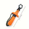 Controlador de pescado de metal carretera sub-tenazas acero inoxidable capturador de peces grande pinza para peces tenazas para peces color equipo de pesca mayoreo