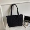 Bolso Transfronterizo Estilo Coreano de Gran Capacidad para Mujer 2025 Nuevo Moda Otoño e Invierno Textura Retro Bolso de Hombro Casual para Viajar