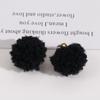 Zhen Tu Opciones Multicolor Hilo de Felpa de Ocho Colores Pompones Colgantes Accesorios para Pendientes Hechos a Mano DIY Decoraciones