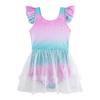 2025 Novo Roupa de Banho Infantil Novo Estilo Coreano Roupa de Banho de Sereia para Meninas Saia Princesa Saia de Gaze Roupa de Banho de Bebê