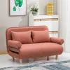 Sofá-cama dobrável de uso duplo para casa, cama multifuncional de solteiro/casal para apartamentos pequenos e casas de aluguel, couro tipo garra de gato, preço especial, popular online