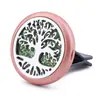 Clip de aromaterapia para coche de acero inoxidable 316L clip para salida de aire del coche clip de perfume para coche árbol de perfume para coche