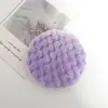 Piña Perezosa Cuadrícula Limpiador Facial Removedor Algodón Removedor de Maquillaje Fibra Súper Suave Esponja de Terciopelo Nube Fábrica Venta al por Mayor
