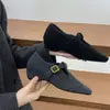 Zapatos de Algodón Grises de Boca Profunda con Aumento Oculto de Altura, Zapatos Negros Retro Slip-On de una Sola Pieza, Zapatos Mary Jane con Forro de Felpa para Otoño e Invierno