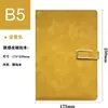 Caderno A5 Espessado com Fivela Magnética Registro de Reunião de Negócios Diário Caderno B5 Material de Papelaria para Escritório Estudo Atacado Personalização