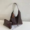 Bolsa de Axila Grande Capacidade Retrô Transfronteiriça Feminina 2026 Nova Versátil Moda Comute Bolsa Tote Bolsa de Ombro Simples