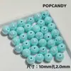 Cuentas Redondas Pequeñas Chapadas 10 mm Cuentas para DIY Accesorios Brillantes Hechos a Mano Material de Cuentas Aretes Pulsera Collar Joyería