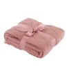 Manta Tejida Geométrica Manta Escandinava para Sofá Toalla de Mesita de Noche de Hotel Manta con Borlas para Cama Cubierta de Tela para Mesita de Noche Manta Toalla de Cama