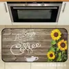 Capacho de entrada estilo nórdico transfronteiriço, tapete de chão de cozinha espesso absorvente, resistente à sujeira e fácil de manter, disponível para dropshipping