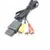 Adequado para linha AV do Nintendo N64, linha AV NGCAV, Super SNES, qualquer linha AV multiuso de 1,8m para console de videogame