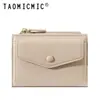 Billetera Corta Casual para Mujer Ins con Diseño de Nicho en Múltiples Colores 80% de Descuento Billetera con Solapa Portatarjetas Integrado