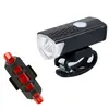 2255 Farol de Bicicleta Carregamento USB Iluminação Super Brilhante Conjunto de Equipamentos para Ciclismo de Montanha Farol de Alerta para Bicicleta