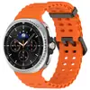 Qingfeng es Adecuado para Correas de Reloj Samsung Watch8/9 Marine y Correas de Reloj de Silicona Hebilla Doble Fila Watch8 Classic