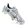 Zapatos de Fútbol de Tacos Largos para Niños de Talla Grande Transfronterizos para Hombre para Exteriores para Estudiantes de Primaria y Secundaria Zapatos de Entrenamiento para Césped Zapatos de Competición para Estudiantes de Primaria y Secundaria
